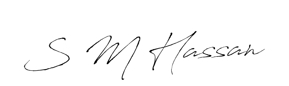 Once you've used our free online signature maker to create your best signature Antro_Vectra style, it's time to enjoy all of the benefits that S M Hassan name signing documents. S M Hassan signature style 6 images and pictures png