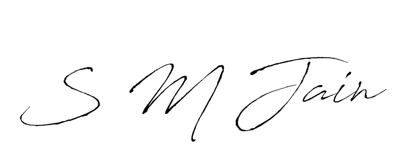 Here are the top 10 professional signature styles for the name S M Jain. These are the best autograph styles you can use for your name. S M Jain signature style 6 images and pictures png