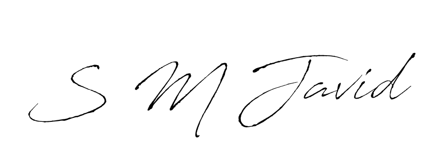 Make a short S M Javid signature style. Manage your documents anywhere anytime using Antro_Vectra. Create and add eSignatures, submit forms, share and send files easily. S M Javid signature style 6 images and pictures png