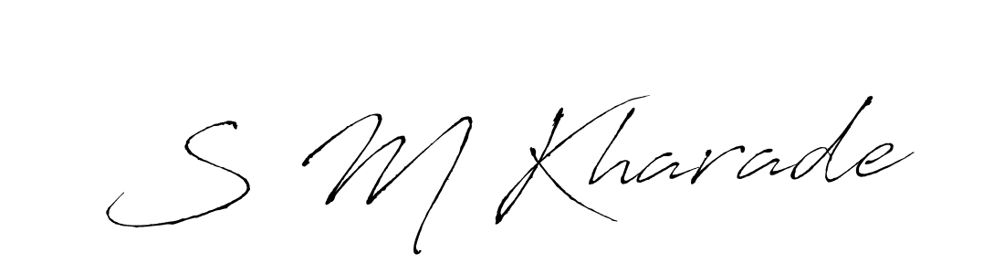 Once you've used our free online signature maker to create your best signature Antro_Vectra style, it's time to enjoy all of the benefits that S M Kharade name signing documents. S M Kharade signature style 6 images and pictures png