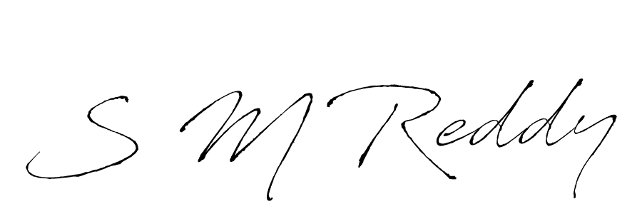 You should practise on your own different ways (Antro_Vectra) to write your name (S M Reddy) in signature. don't let someone else do it for you. S M Reddy signature style 6 images and pictures png