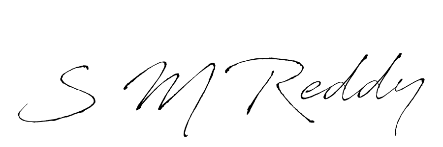 You should practise on your own different ways (Antro_Vectra) to write your name (S M Reddy) in signature. don't let someone else do it for you. S M Reddy signature style 6 images and pictures png