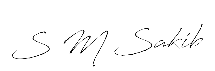 This is the best signature style for the S M Sakib name. Also you like these signature font (Antro_Vectra). Mix name signature. S M Sakib signature style 6 images and pictures png