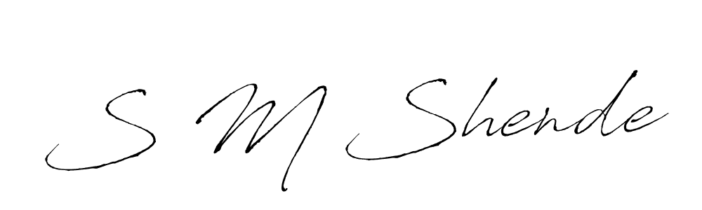 Here are the top 10 professional signature styles for the name S M Shende. These are the best autograph styles you can use for your name. S M Shende signature style 6 images and pictures png