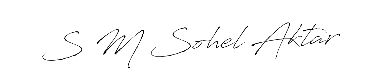 This is the best signature style for the S M Sohel Aktar name. Also you like these signature font (Antro_Vectra). Mix name signature. S M Sohel Aktar signature style 6 images and pictures png