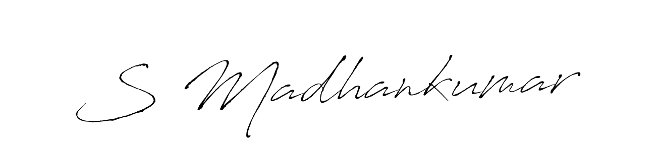 It looks lik you need a new signature style for name S Madhankumar. Design unique handwritten (Antro_Vectra) signature with our free signature maker in just a few clicks. S Madhankumar signature style 6 images and pictures png