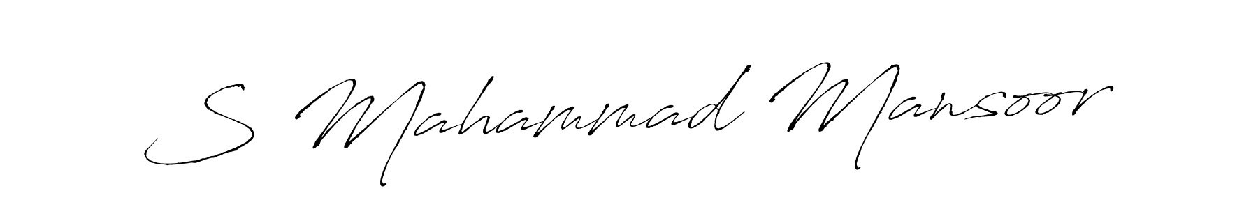 How to Draw S Mahammad Mansoor signature style? Antro_Vectra is a latest design signature styles for name S Mahammad Mansoor. S Mahammad Mansoor signature style 6 images and pictures png