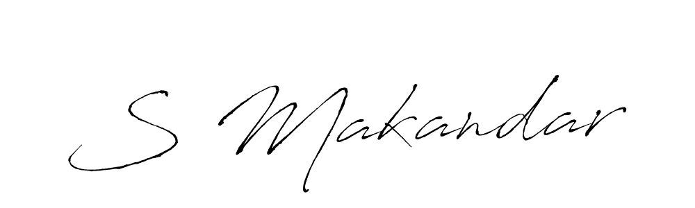 Antro_Vectra is a professional signature style that is perfect for those who want to add a touch of class to their signature. It is also a great choice for those who want to make their signature more unique. Get S Makandar name to fancy signature for free. S Makandar signature style 6 images and pictures png