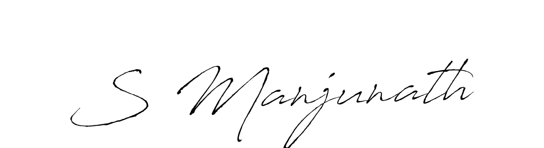 Once you've used our free online signature maker to create your best signature Antro_Vectra style, it's time to enjoy all of the benefits that S Manjunath name signing documents. S Manjunath signature style 6 images and pictures png