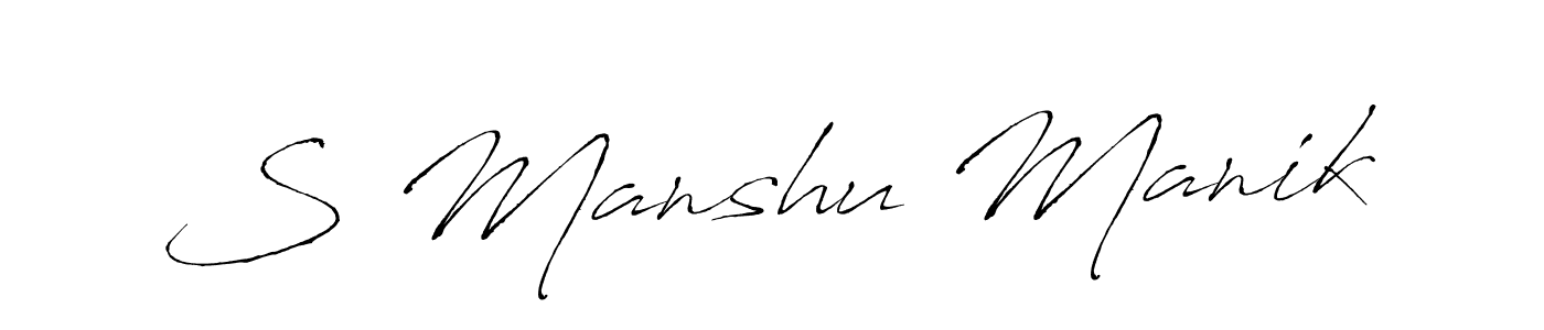 See photos of S Manshu Manik official signature by Spectra . Check more albums & portfolios. Read reviews & check more about Antro_Vectra font. S Manshu Manik signature style 6 images and pictures png