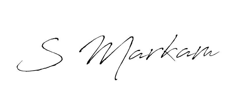 Best and Professional Signature Style for S Markam. Antro_Vectra Best Signature Style Collection. S Markam signature style 6 images and pictures png