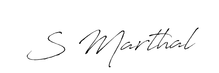 Similarly Antro_Vectra is the best handwritten signature design. Signature creator online .You can use it as an online autograph creator for name S Marthal. S Marthal signature style 6 images and pictures png