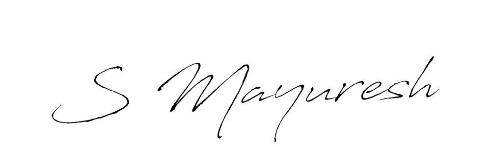 Also You can easily find your signature by using the search form. We will create S Mayuresh name handwritten signature images for you free of cost using Antro_Vectra sign style. S Mayuresh signature style 6 images and pictures png