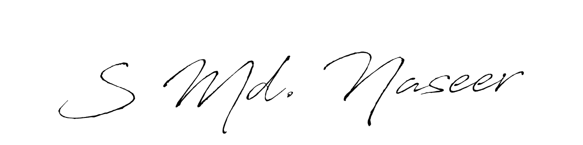 How to Draw S Md. Naseer signature style? Antro_Vectra is a latest design signature styles for name S Md. Naseer. S Md. Naseer signature style 6 images and pictures png