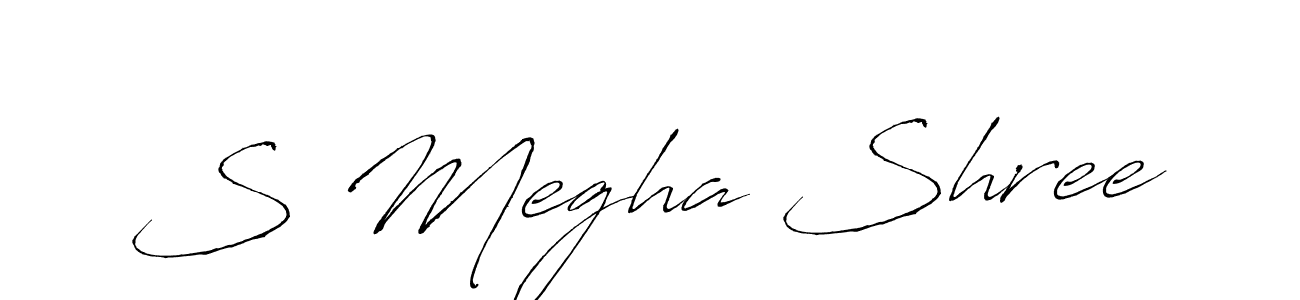 Best and Professional Signature Style for S Megha Shree. Antro_Vectra Best Signature Style Collection. S Megha Shree signature style 6 images and pictures png