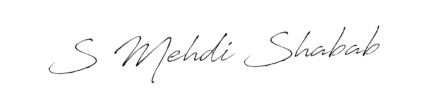 You can use this online signature creator to create a handwritten signature for the name S Mehdi Shabab. This is the best online autograph maker. S Mehdi Shabab signature style 6 images and pictures png