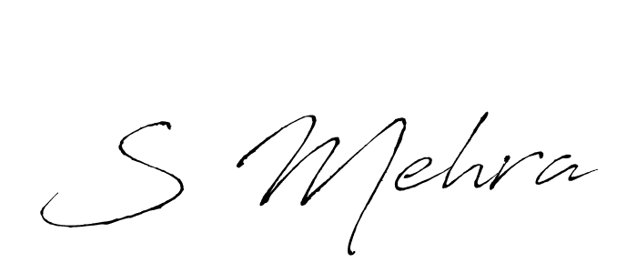 Use a signature maker to create a handwritten signature online. With this signature software, you can design (Antro_Vectra) your own signature for name S Mehra. S Mehra signature style 6 images and pictures png