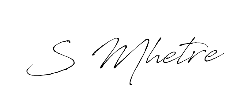 Make a short S Mhetre signature style. Manage your documents anywhere anytime using Antro_Vectra. Create and add eSignatures, submit forms, share and send files easily. S Mhetre signature style 6 images and pictures png
