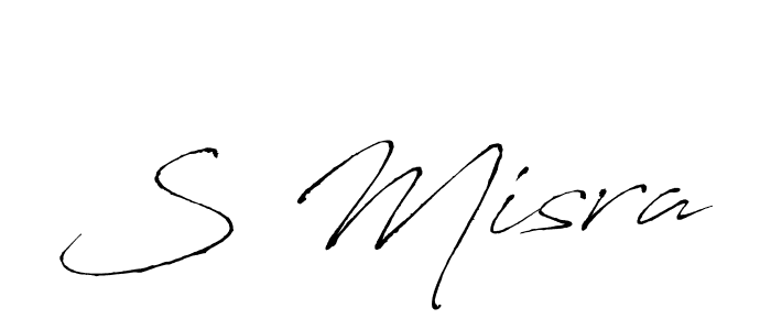 Make a beautiful signature design for name S Misra. Use this online signature maker to create a handwritten signature for free. S Misra signature style 6 images and pictures png