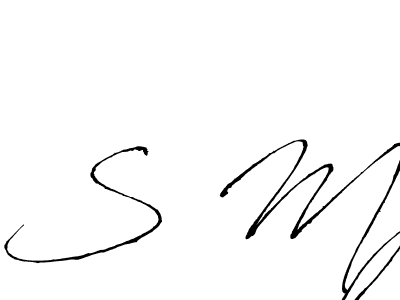 Similarly Antro_Vectra is the best handwritten signature design. Signature creator online .You can use it as an online autograph creator for name S Mj. S Mj signature style 6 images and pictures png