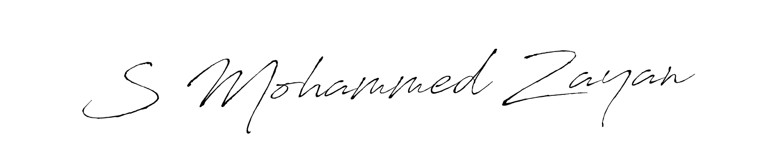 Make a beautiful signature design for name S Mohammed Zayan. Use this online signature maker to create a handwritten signature for free. S Mohammed Zayan signature style 6 images and pictures png
