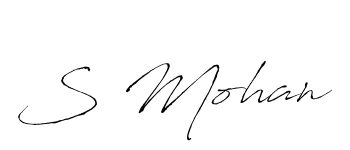 Similarly Antro_Vectra is the best handwritten signature design. Signature creator online .You can use it as an online autograph creator for name S Mohan. S Mohan signature style 6 images and pictures png
