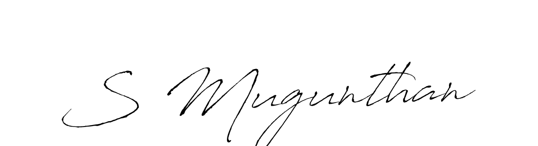 Similarly Antro_Vectra is the best handwritten signature design. Signature creator online .You can use it as an online autograph creator for name S Mugunthan. S Mugunthan signature style 6 images and pictures png