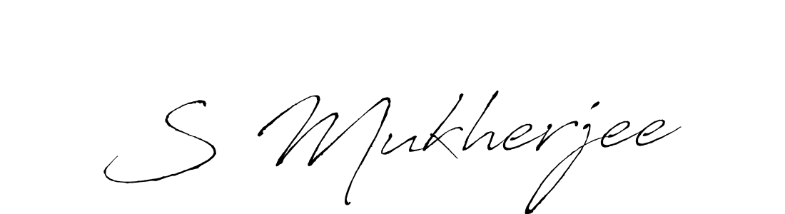 Use a signature maker to create a handwritten signature online. With this signature software, you can design (Antro_Vectra) your own signature for name S Mukherjee. S Mukherjee signature style 6 images and pictures png