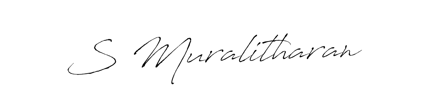 Similarly Antro_Vectra is the best handwritten signature design. Signature creator online .You can use it as an online autograph creator for name S Muralitharan. S Muralitharan signature style 6 images and pictures png