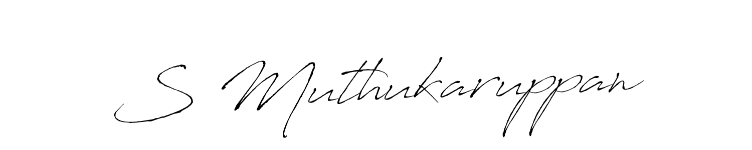 You should practise on your own different ways (Antro_Vectra) to write your name (S Muthukaruppan) in signature. don't let someone else do it for you. S Muthukaruppan signature style 6 images and pictures png