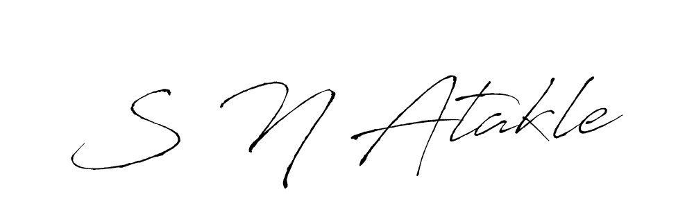 Once you've used our free online signature maker to create your best signature Antro_Vectra style, it's time to enjoy all of the benefits that S N Atakle name signing documents. S N Atakle signature style 6 images and pictures png