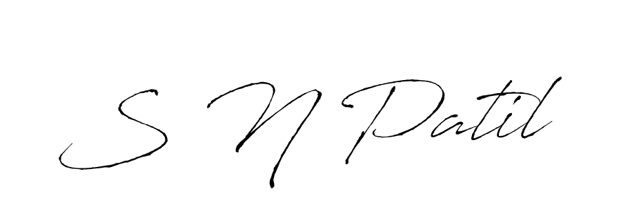 It looks lik you need a new signature style for name S N Patil. Design unique handwritten (Antro_Vectra) signature with our free signature maker in just a few clicks. S N Patil signature style 6 images and pictures png