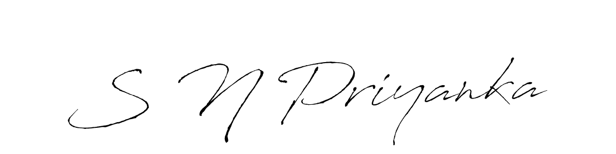 This is the best signature style for the S N Priyanka name. Also you like these signature font (Antro_Vectra). Mix name signature. S N Priyanka signature style 6 images and pictures png