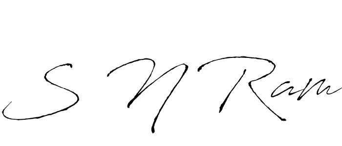 It looks lik you need a new signature style for name S N Ram. Design unique handwritten (Antro_Vectra) signature with our free signature maker in just a few clicks. S N Ram signature style 6 images and pictures png