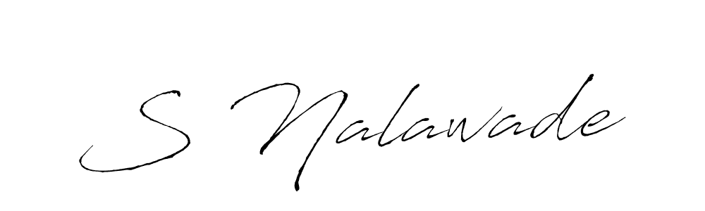 Antro_Vectra is a professional signature style that is perfect for those who want to add a touch of class to their signature. It is also a great choice for those who want to make their signature more unique. Get S Nalawade name to fancy signature for free. S Nalawade signature style 6 images and pictures png