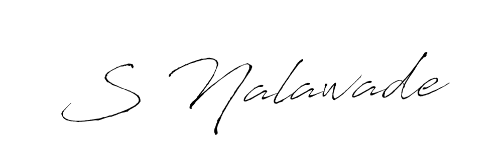 It looks lik you need a new signature style for name S Nalawade. Design unique handwritten (Antro_Vectra) signature with our free signature maker in just a few clicks. S Nalawade signature style 6 images and pictures png