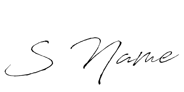 Once you've used our free online signature maker to create your best signature Antro_Vectra style, it's time to enjoy all of the benefits that S Name name signing documents. S Name signature style 6 images and pictures png