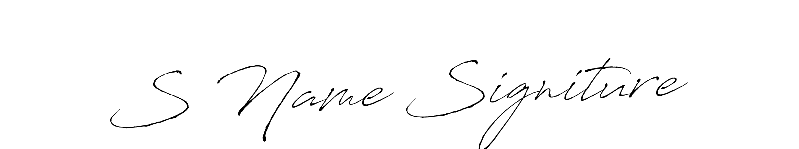 Once you've used our free online signature maker to create your best signature Antro_Vectra style, it's time to enjoy all of the benefits that S Name Signiture name signing documents. S Name Signiture signature style 6 images and pictures png