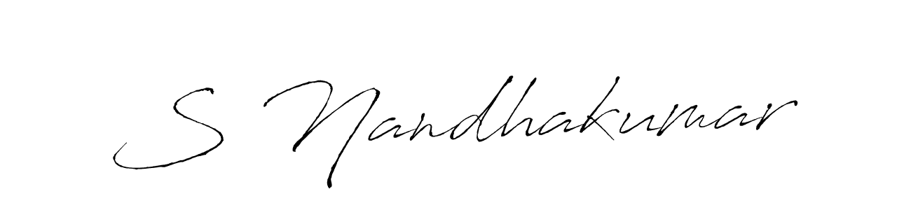 Once you've used our free online signature maker to create your best signature Antro_Vectra style, it's time to enjoy all of the benefits that S Nandhakumar name signing documents. S Nandhakumar signature style 6 images and pictures png