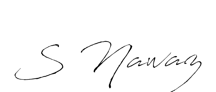 This is the best signature style for the S Nawaz name. Also you like these signature font (Antro_Vectra). Mix name signature. S Nawaz signature style 6 images and pictures png
