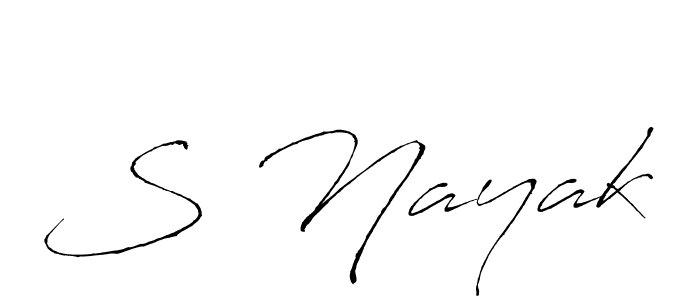 Make a beautiful signature design for name S Nayak. Use this online signature maker to create a handwritten signature for free. S Nayak signature style 6 images and pictures png