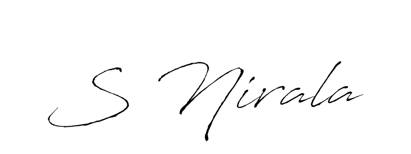 Once you've used our free online signature maker to create your best signature Antro_Vectra style, it's time to enjoy all of the benefits that S Nirala name signing documents. S Nirala signature style 6 images and pictures png