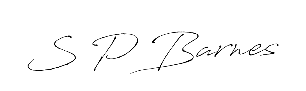 Also You can easily find your signature by using the search form. We will create S P Barnes name handwritten signature images for you free of cost using Antro_Vectra sign style. S P Barnes signature style 6 images and pictures png