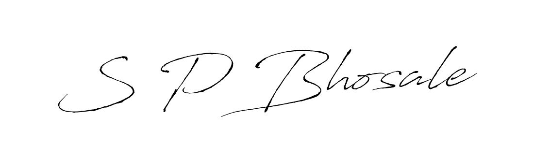 Make a beautiful signature design for name S P Bhosale. Use this online signature maker to create a handwritten signature for free. S P Bhosale signature style 6 images and pictures png