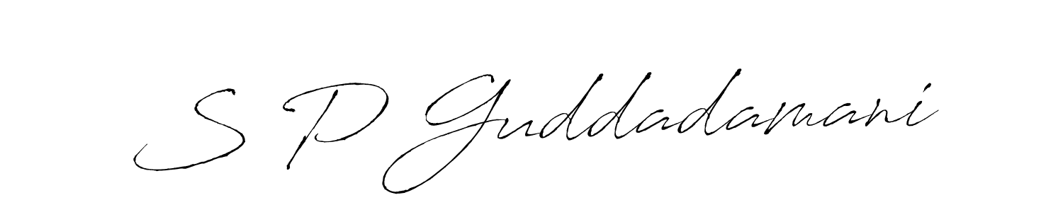 Similarly Antro_Vectra is the best handwritten signature design. Signature creator online .You can use it as an online autograph creator for name S P Guddadamani. S P Guddadamani signature style 6 images and pictures png