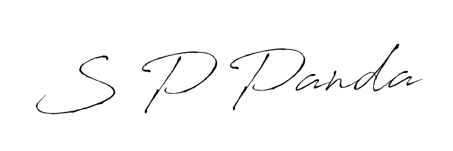 Design your own signature with our free online signature maker. With this signature software, you can create a handwritten (Antro_Vectra) signature for name S P Panda. S P Panda signature style 6 images and pictures png