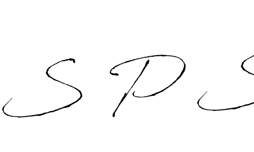It looks lik you need a new signature style for name S P S. Design unique handwritten (Antro_Vectra) signature with our free signature maker in just a few clicks. S P S signature style 6 images and pictures png