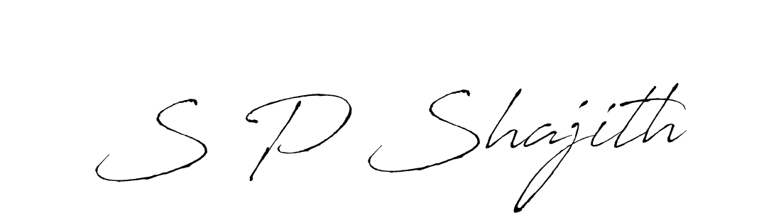 Also You can easily find your signature by using the search form. We will create S P Shajith name handwritten signature images for you free of cost using Antro_Vectra sign style. S P Shajith signature style 6 images and pictures png