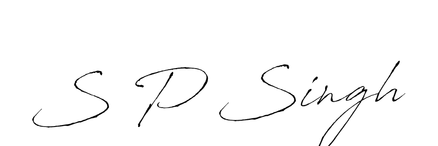 How to make S P Singh name signature. Use Antro_Vectra style for creating short signs online. This is the latest handwritten sign. S P Singh signature style 6 images and pictures png