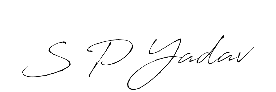 Make a beautiful signature design for name S P Yadav. Use this online signature maker to create a handwritten signature for free. S P Yadav signature style 6 images and pictures png